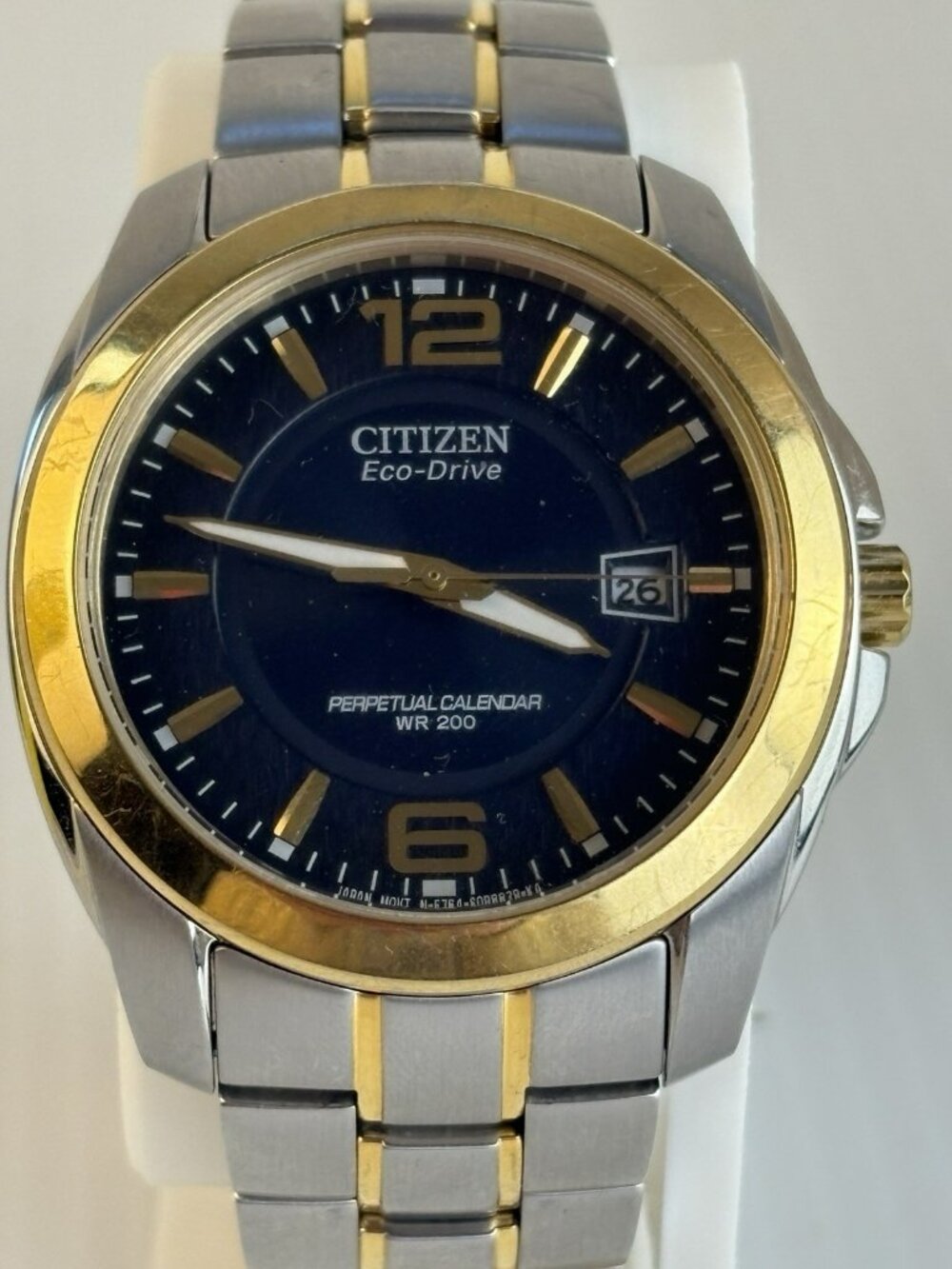 Citizen Eco-Drive Men's Watch BL1224-55L E764 Perpetual Calendar Two-Tone 42mm